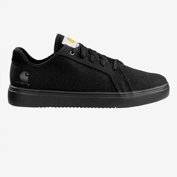 Carhartt Detroit Low Nano Toe work Shoe Sneaker Men’s Sz 8 Black Canvas new - Picture 4 of 13